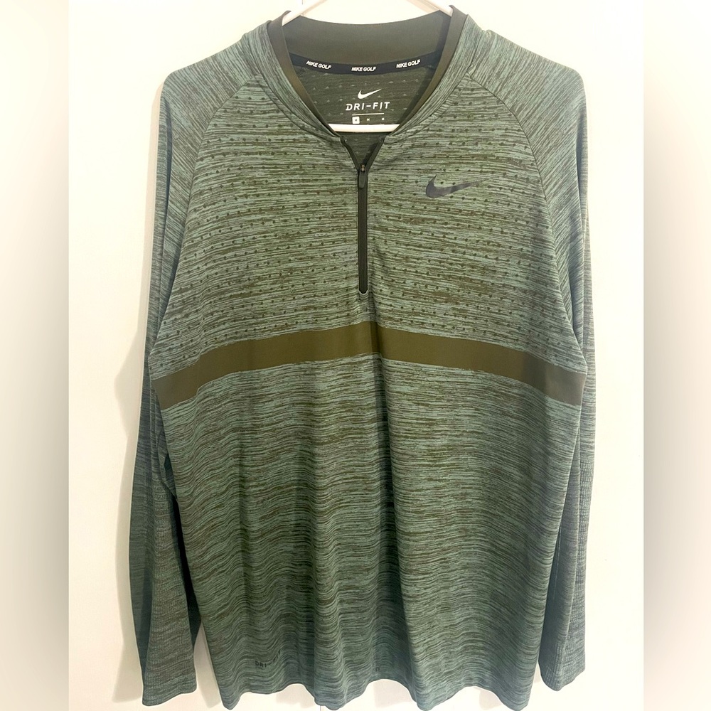 Nike Golf quarter zip shirt